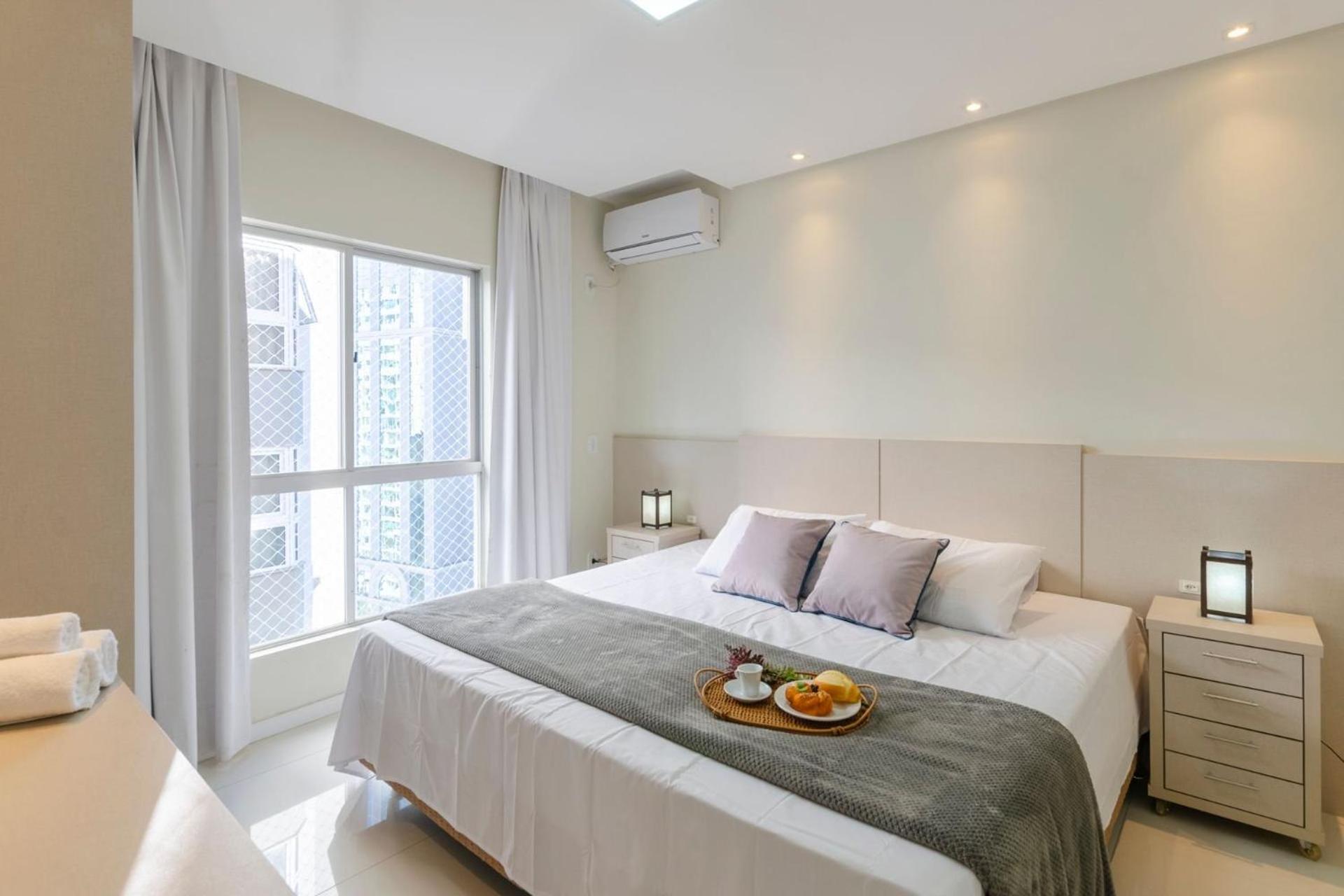 Apartamento Pe Na Areia - 1 Min Da Balneario Camboriu