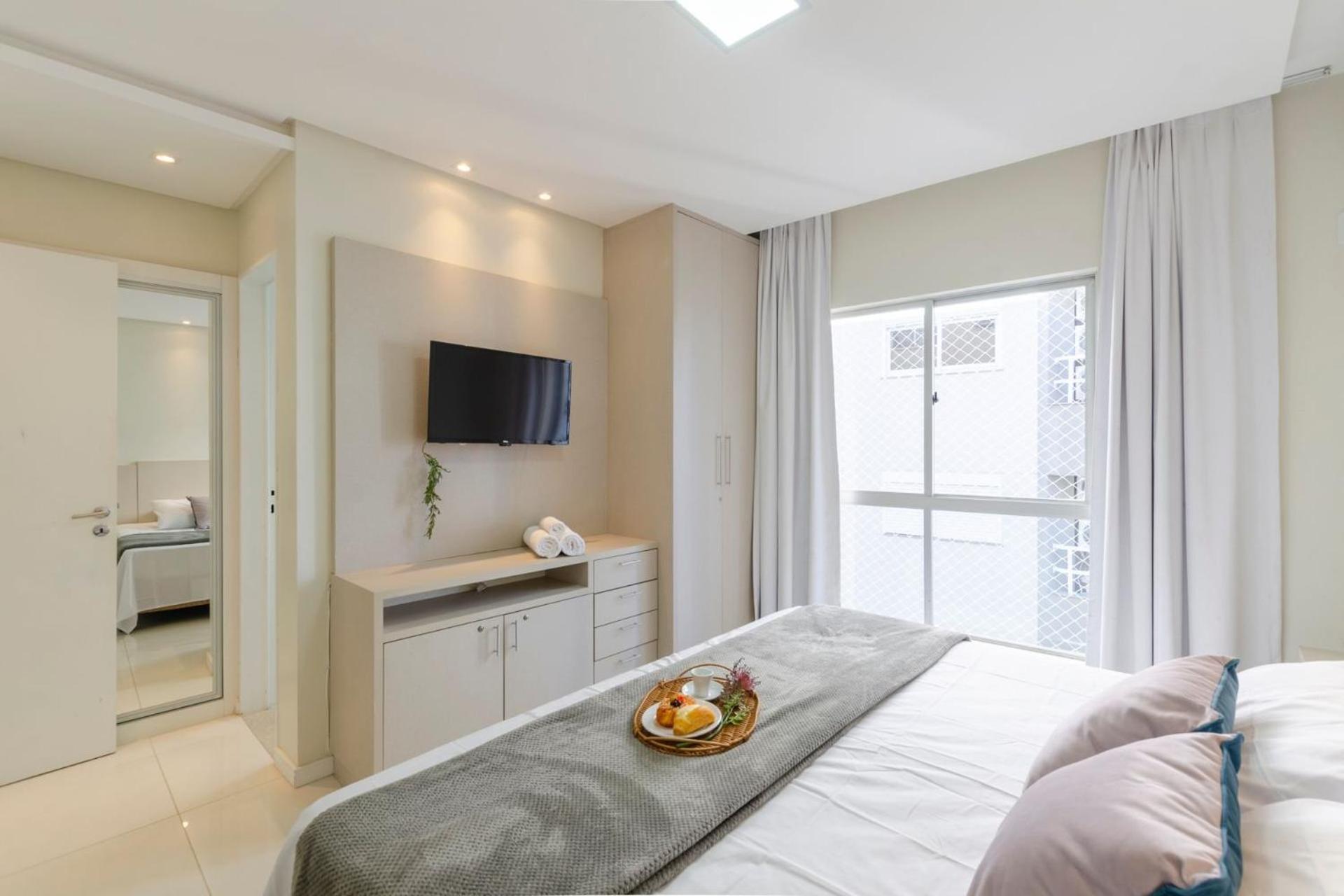 Apartamento Pe Na Areia - 1 Min Da